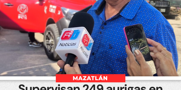 Supervisan 249 aurigas en Mazatlán; aplicarán multas por sobrecupo y exceso de ruido