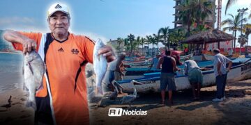Pescadores de playa Norte confían en que sus ventas mejoren por el Carnaval de Mazatlán
