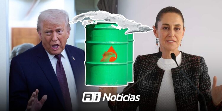 Trump asegura que Sheinbaum detuvo envíos de crudo a Cuba tras su petición