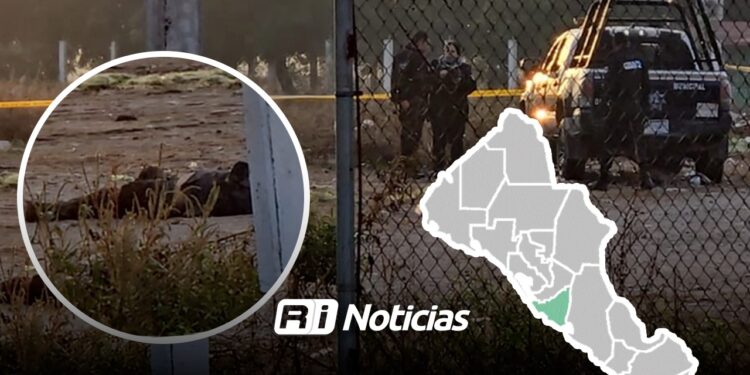 Registran primer homicidio de febrero en Navolato frente a la colonia Chulavista