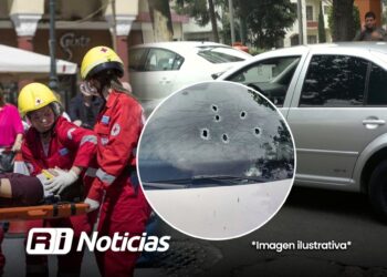 Conductor resulta herido tras ataque a balazos en la colonia Rubén Jaramillo
