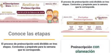 Inicia segunda etapa de preinscripciones en Sinaloa: vinculación por cercanía