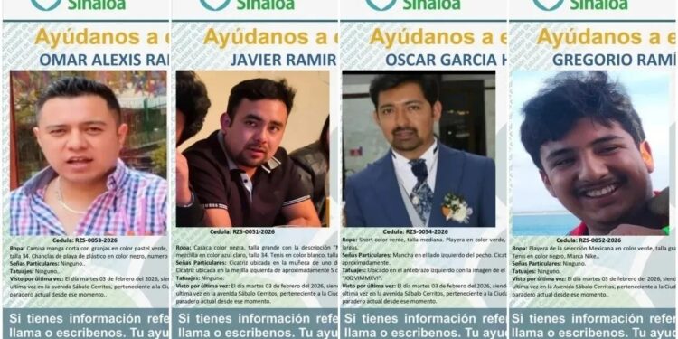 Harfuch confirma retención de cuatro turistas desaparecidos en Mazatlán, tras renta de razers