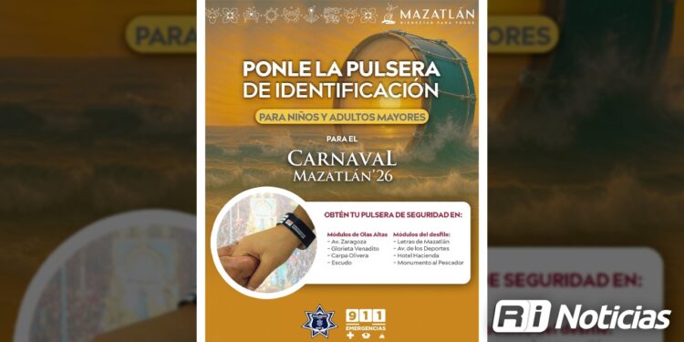 Secretaría de Seguridad Pública Municipal activa campaña “Diviértete Seguro, Usa tu Pulsera”