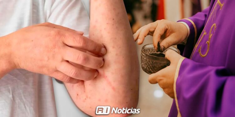 Miércoles de Ceniza será con medidas sanitarias ante riesgo de sarampión