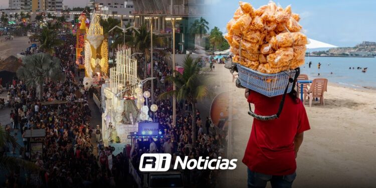 “Carnaval superó las expectativas”, dicen vendedores de playas de Mazatlán