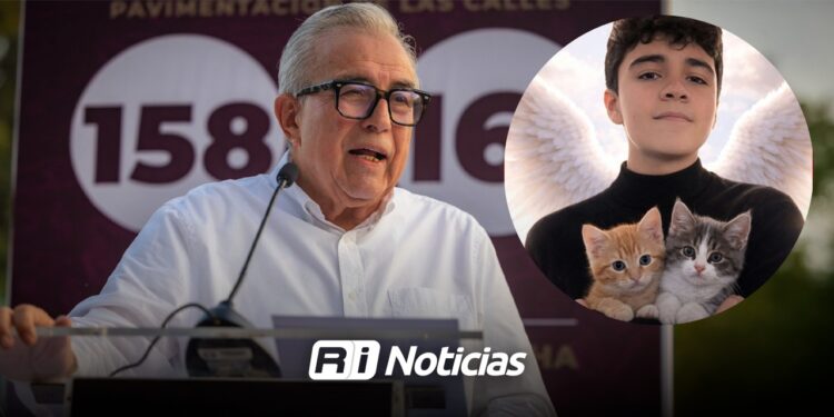 Gobernador Rocha Moya se reúne con familiares de menor asesinado en Culiacán