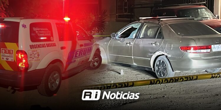 Ataque a balazos deja una mujer herida y daños materiales en el sur de Culiacán