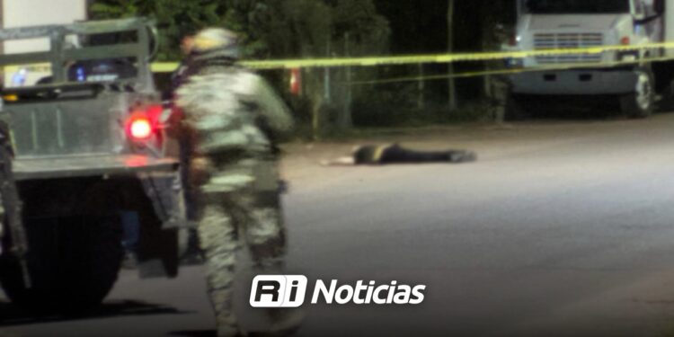 Ejecutan a hombre en fraccionamiento del norte de Culiacán