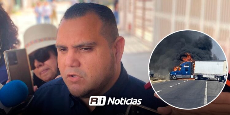 Mazatlán bajo control tras bloqueos; el secretario de Seguridad confirma retorno a la normalidad