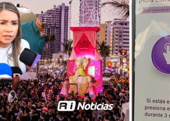 Reportan dos activaciones del botón de pánico durante el Carnaval de Mazatlán