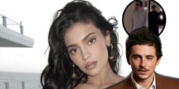 ¿Infidelidad a Kylie Jenner? Timothée Chalamet es captado junto a una actriz saliendo de un hotel en París
