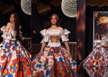Emily Cinnamon, hija del ‘Canelo’ Álvarez, debuta como MODELO en la Fashion Week de Nueva York con un diseño oaxaqueño