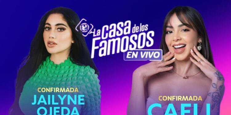 La Casa de los Famosos: ¿quiénes son Jailyne Ojeda y Caeli, dos hermosas mujeres que conquistan las redes?