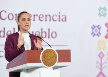 Estados Unidos debe informar sobre el dron en la frontera, dice Sheinbaum