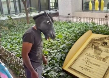 Hombre que se considera caballo propone Ley Therian para evitar bullying y acoso en las escuelas