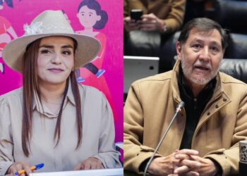 Grecia Quiroz celebra sanción a Noroña; senador niega hostigamiento