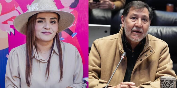 Grecia Quiroz celebra sanción a Noroña; senador niega hostigamiento