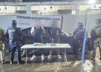 Aseguran armas y detienen a dos civiles durante operativo de seguridad en Mazatlán