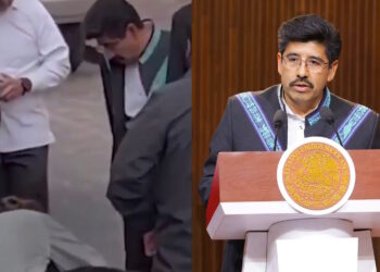 Ministro Hugo Aguilar se pronuncia sobre incidente: “En cuanto me percaté le pedí que no continuara”