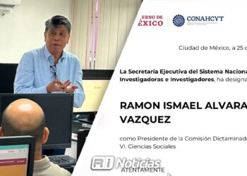 Nombran al Dr. Ismael Alvarado Vázquez presidente de Comisión Dictaminadora del SNI en Ciencias Sociales
