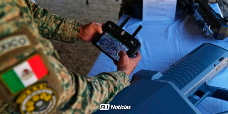 El Ejército mexicano se prepara con equipos antidrones para reforzar la seguridad en los estadios rumbo al Mundial 2026