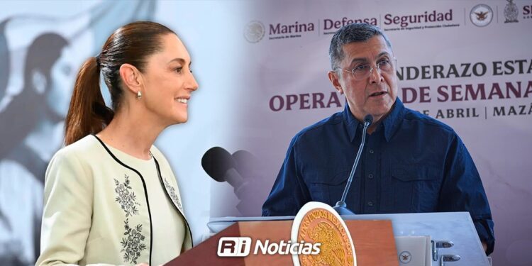 Sheinbaum descarta mal desempeño tras salida del general Schazarino de Seguridad en Sinaloa