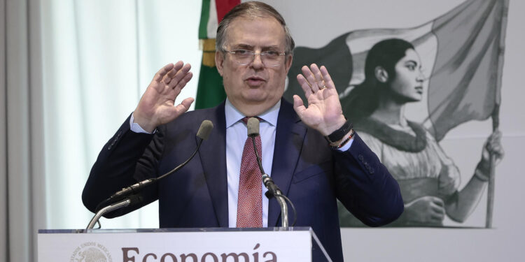 Marcelo Ebrard considera que 2026 será más favorable en comercio tras revisión del T-MEC