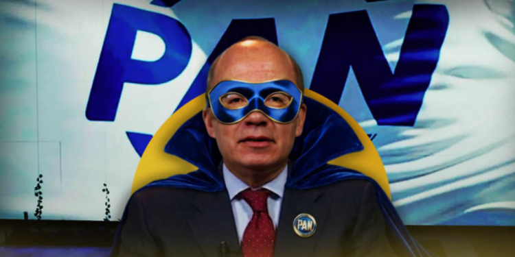 Calderón planearía regreso para “salvar” al PAN ante desastre de Jorge Romero