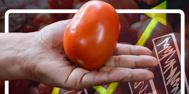 El jitomate subió 32% en dos semanas: Así te pegó la inflación en la primera quincena de marzo