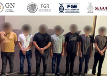 Operativo en Valle Alto deja siete detenidos armados en Culiacán