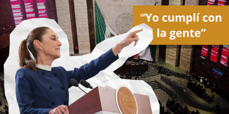 “Yo cumplí con la gente”: Sheinbaum deja la presión de la reforma electoral al Congreso en día clave