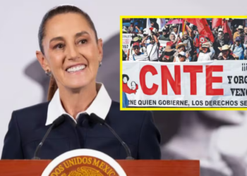 Claudia Sheinbaum pide manifestación pacífica a la CNTE ante paro y plantón de 72 horas en el Zócalo de la CDMX