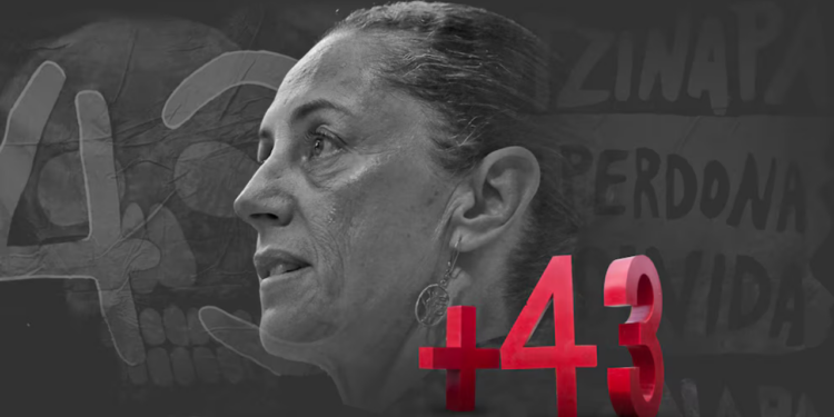 Sheinbaum se reunirá con padres de los 43 normalistas, desconoce fallo que obliga al ejército entregar documentos