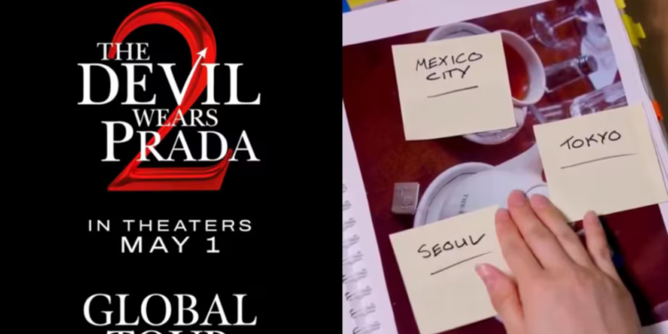 El elenco de “El diablo viste a la moda 2” confirma visita a la CDMX como parte de su gira promocional internacional