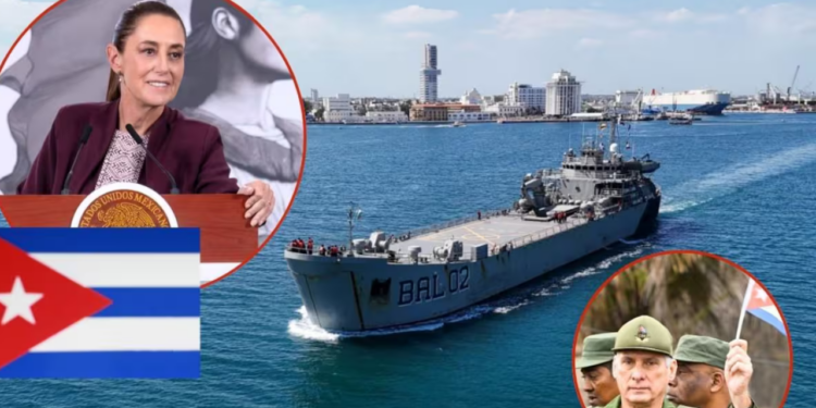 México envía otro barco a Cuba con ayuda humanitaria