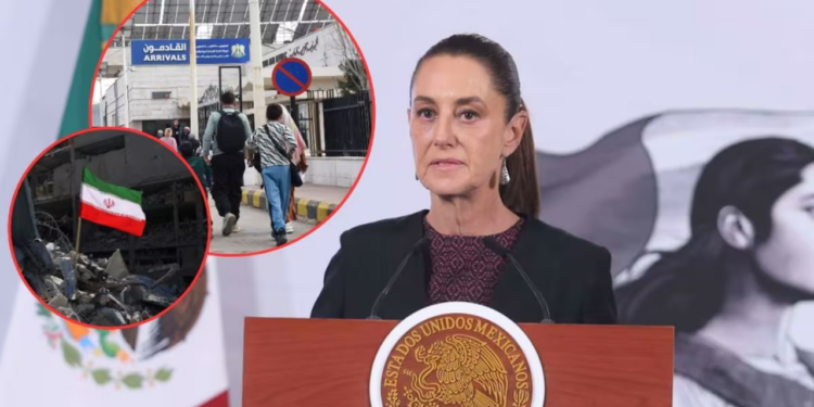 Más de 1,000 mexicanos han salido de Medio Oriente por conflicto entre Estados Unidos, Israel e Irán, informa Sheinbaum