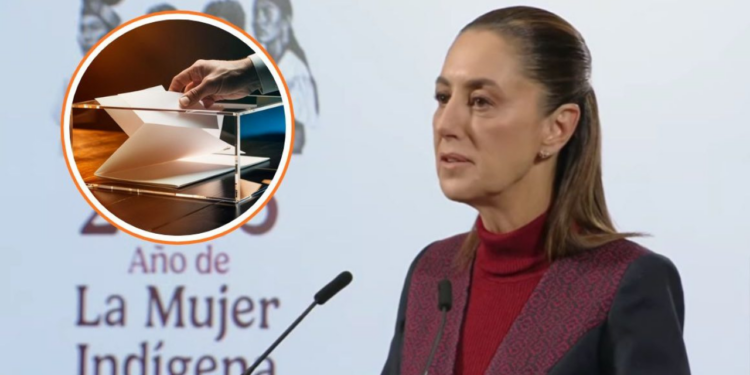 Elección judicial se mantiene para 2027, anuncia Sheinbaum