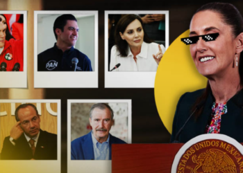 Sheinbaum se ríe de “Nuevos perfiles” del PRI; tunde al PAN, Alito y Calderón