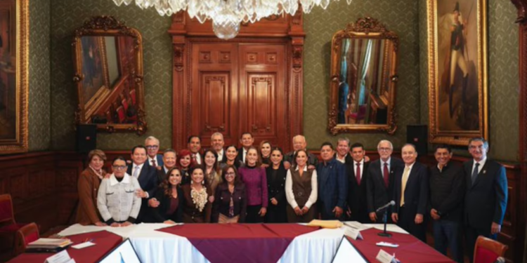 Plan B: Gobernadores de la 4T respaldan reforma de Claudia Sheinbaum