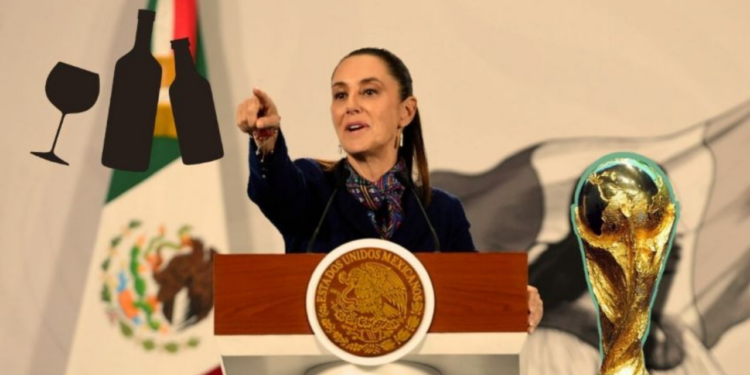 ¿Habrá Ley Seca para el Mundial de Futbol 2026? Sheinbaum responde
