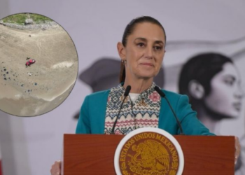 No hemos detectado fugas en instalaciones de Pemex, derrame podría ser chapopoteras naturales: Sheinbaum