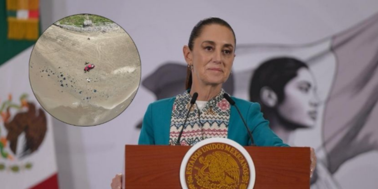 No hemos detectado fugas en instalaciones de Pemex, derrame podría ser chapopoteras naturales: Sheinbaum