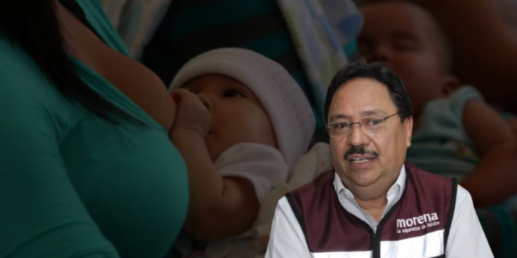 ¿También los hombres tienen leche? Así fue el comentario machista de diputado de Morena