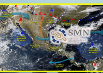 Frente frío 41 y su gran masa de aire polar “congelarán” estas ciudades lunes y martes con lluvias de hasta 150 mm, rachas fuertes de 120 km/h, posibles nevadas y heladas de -5°C