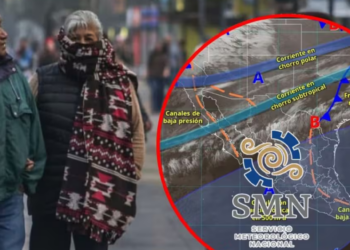 Frente Frío 42 pasará por México bajando las temperaturas y causando lluvias este sábado