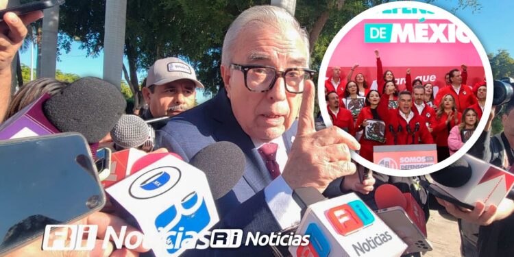 “Cada partido tiene su metodología y la respetamos”: Gobernador por “destapes” del PRI, PT y Verde