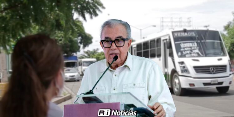 Se analizará el aumento a tarifas del transporte urbano en Sinaloa: Rocha Moya