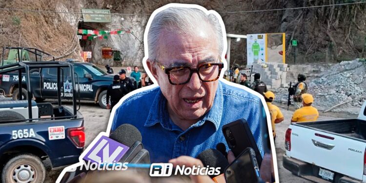 Mineros atrapados en El Rosario siguen con vida; refuerzan rescate: Gobernador