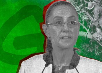 Sheinbaum arremete contra Greenpeace por difundir imagen de derrame en Veracruz en el Golfo de México: “Esa imagen es falsa”